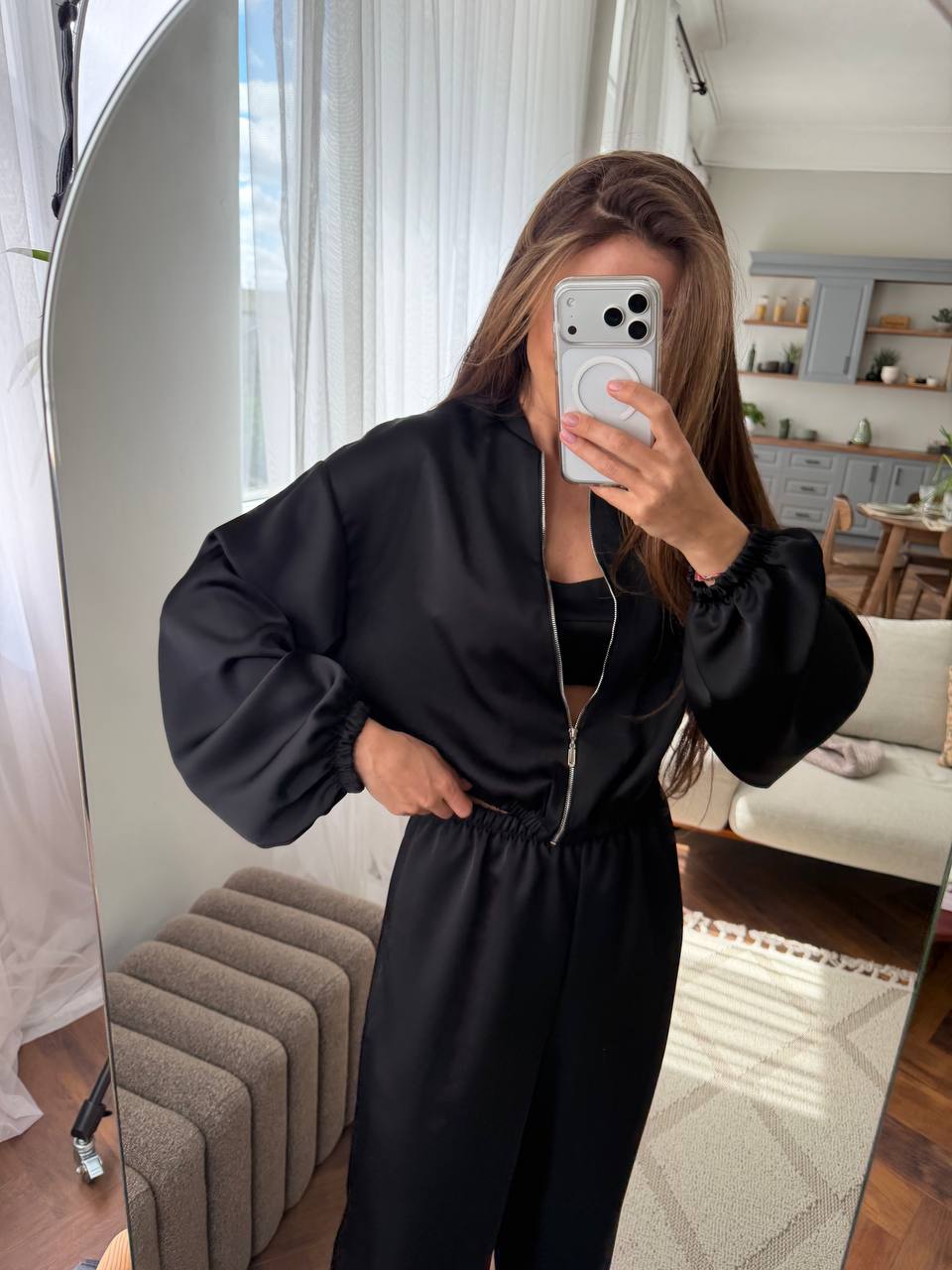 Satin set