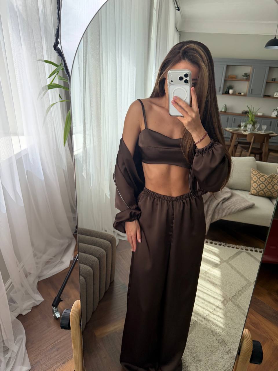 Satin set