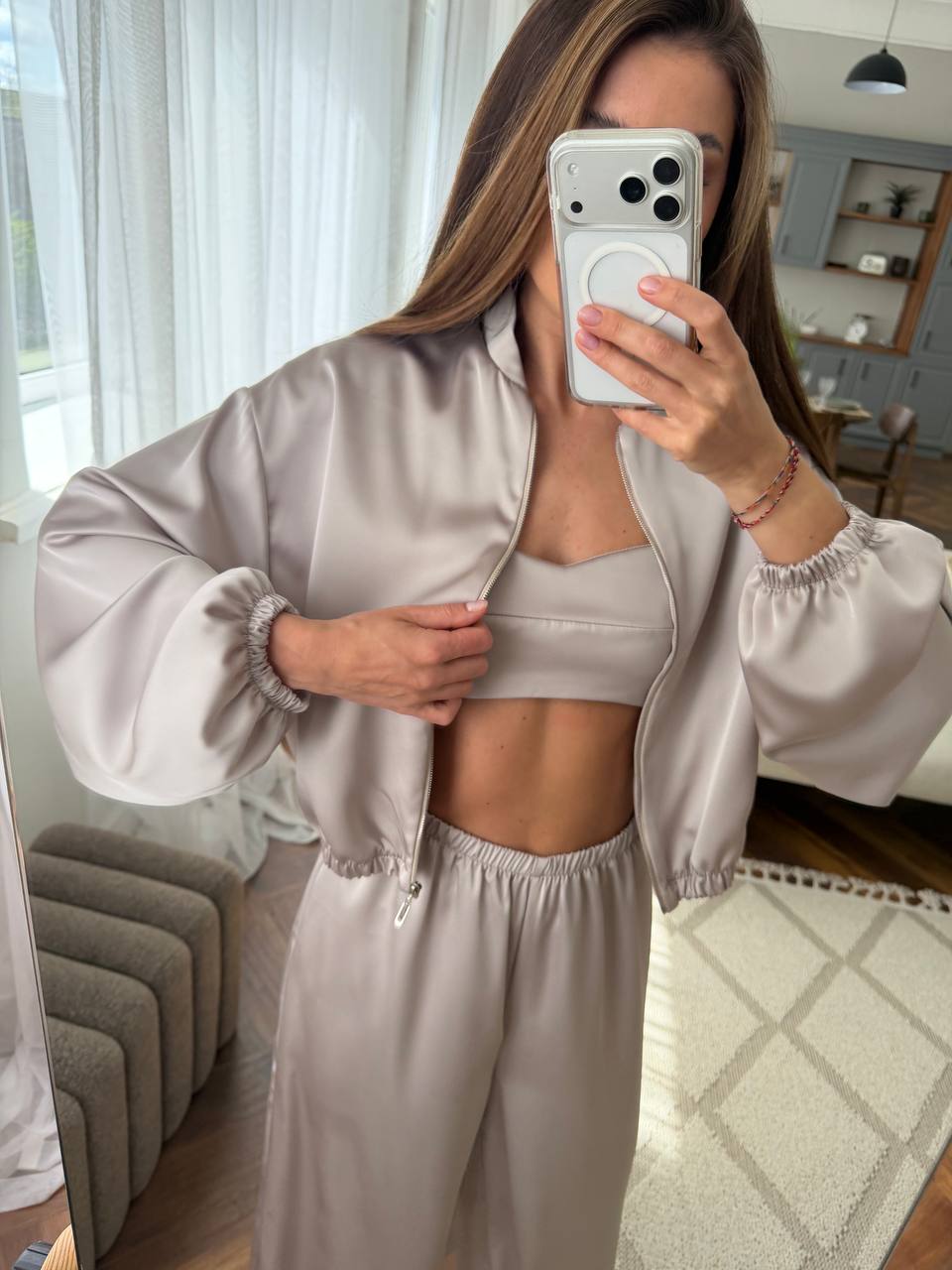 Satin set