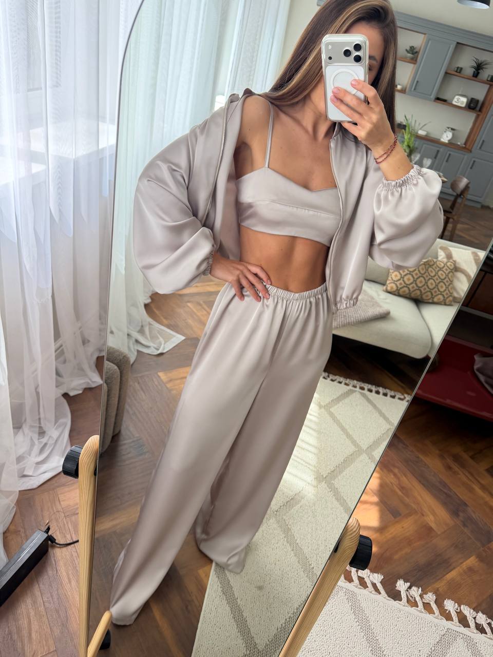 Satin set